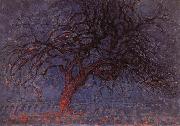 Piet Mondrian Red tree oil